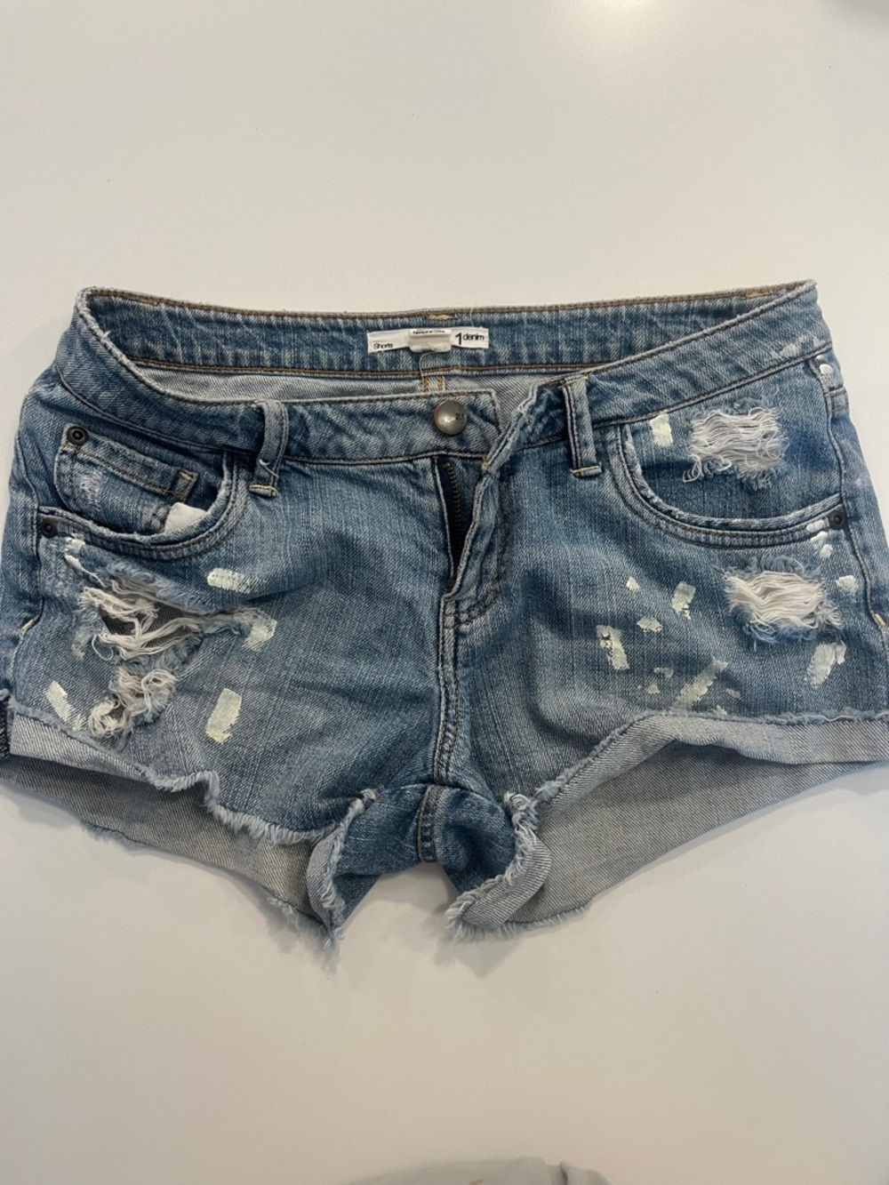 jean shorts